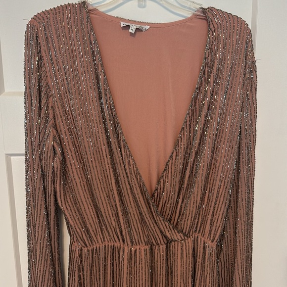 Karina Grimaldi Garda beaded mini dress - Picture 6 of 14